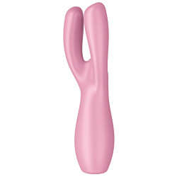 Satisfyer Stimulateur de clitoris Threesome 3 Satisfyer 14cm Rose